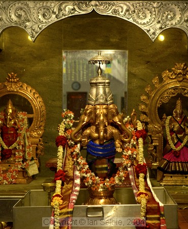 Celebration of the birthday of Lord Ganesha at Sri Senpaga Vinayagar Temple, Ceylon Road, Singapore
