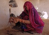 Village life in Rajasthan near Jaipur