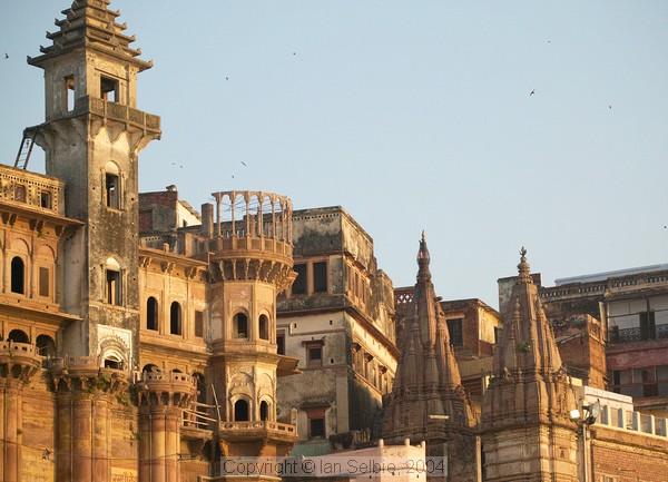 Palace on the Ganges river, Varanasi