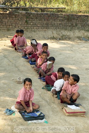Village school near Varanasi