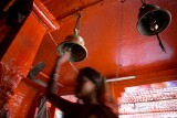 Ringing the bells upon entry to the Temple,  Varanasi