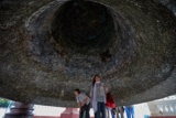 "World's largest uncracked ringing bell" - Mingun, Myanmar, 2012