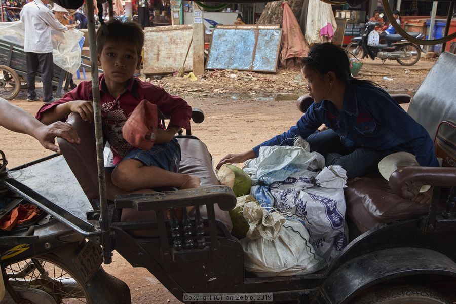 Village and market life in and around Siem Reap, Cambodia