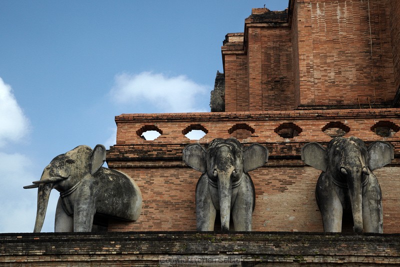 Wat Chedi Luang, Chiangmai, Thailand