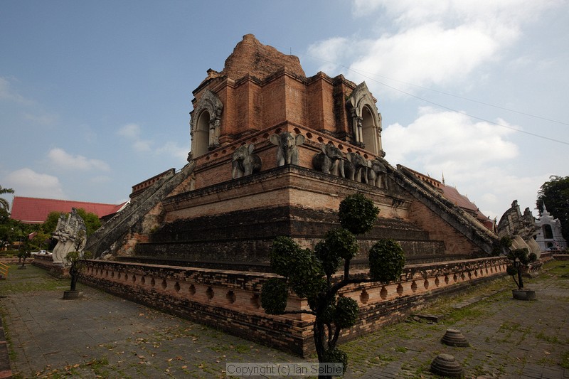 Wat Chedi Luang, Chiangmai, Thailand