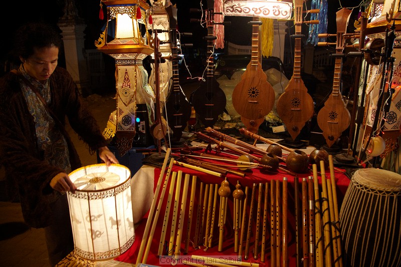 Loi Krathong (Floating Lantern) Festival, Chiangmai, Thailand