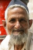 Portrait of an old bearded man, Old Delhi