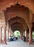 Arches of the Diwan-i-Am at the Red Fort, Delhi