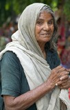 Beggar at the Janpath Lane textiles market