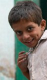 Nizammudin district, Delhi.  One of the oldest and poorest districts, yet I always got smiles, especially from the children.