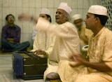 Nizammudin district, Delhi.  Home to the Dargah of Hazrat Inayat Khan, who brought Sufism to the West.   Here the Sufis chant for the public every Thursday evening.