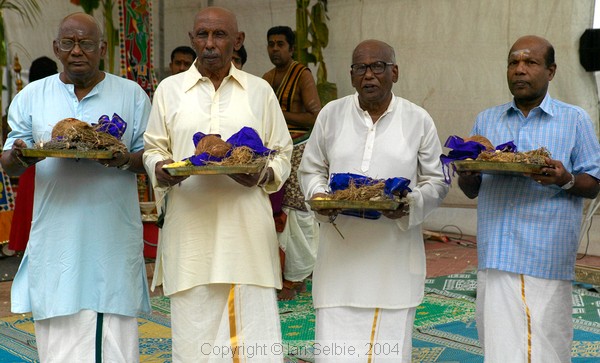 Celebration of the birthday of Lord Ganesha at Sri Senpaga Vinayagar Temple, Ceylon Road, Singapore
