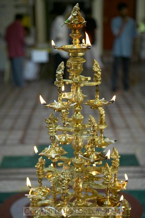 Celebration of the Depavali Festival at Sri Senpaga Vinayagar Temple, Ceylon Road, Singapore