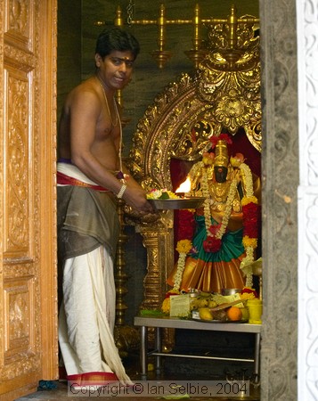 Celebration of the Depavali Festival at Sri Senpaga Vinayagar Temple, Ceylon Road, Singapore
