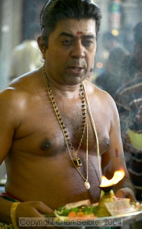 Celebration of the Depavali Festival at Sri Senpaga Vinayagar Temple, Ceylon Road, Singapore