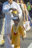Thaipusam - Junior milk bearer requiring some support