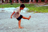 Football, Malaysian style, on the beach