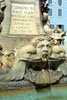 Fountain in Piazza Dela Rotonda, opposite the Pantheon entrance
