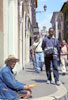 Beggar  near the Trevi fountain