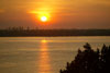 Sunrise on the Mekong river