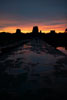Dawn at Angkor Wat following a heavy rainstorm