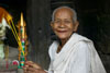 Portrait of female monk  in the Bayon