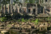 Fallen stones surrounding the Bayon
