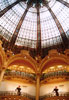 Interior of the roof of Gall�ries LaFayette