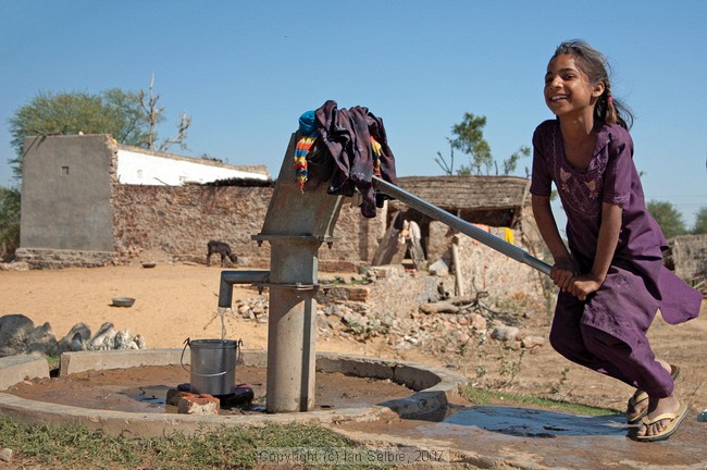 Village life in Rajasthan near Jaipur