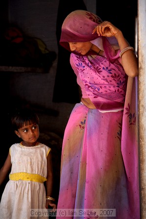 Village life in Rajasthan near Jaipur