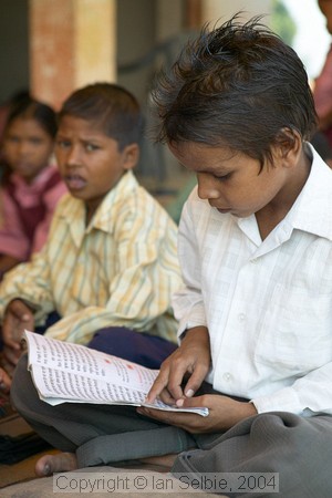Village school near Varanasi