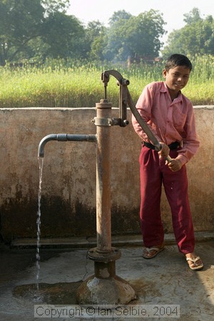 Village school near Varanasi
