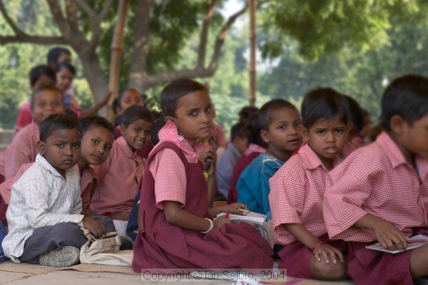 Village school near Varanasi