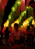 Loi Krathong (Floating Lantern) Festival, Chiangmai, Thailand