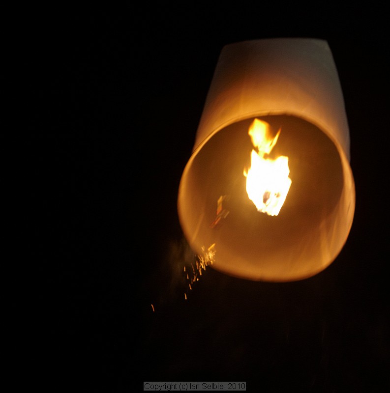 Loi Krathong (Floating Lantern) Festival, Chiangmai, Thailand
