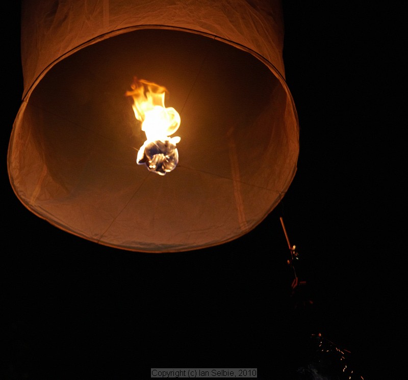 Loi Krathong (Floating Lantern) Festival, Chiangmai, Thailand