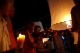 Loi Krathong (Floating Lantern) Festival, Chiangmai, Thailand