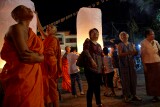 Loi Krathong (Floating Lantern) Festival, Chiangmai, Thailand