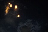 Loi Krathong (Floating Lantern) Festival, Chiangmai, Thailand