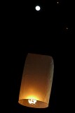 Loi Krathong (Floating Lantern) Festival, Chiangmai, Thailand