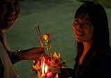 Loi Krathong (Floating Lantern) Festival, Chiangmai, Thailand