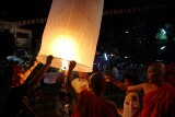 Loi Krathong (Floating Lantern) Festival, Chiangmai, Thailand