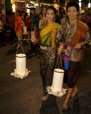 Loi Krathong (Floating Lantern) Festival, Chiangmai, Thailand