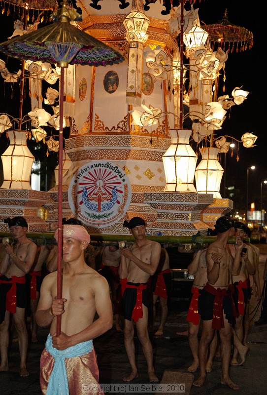 Loi Krathong (Floating Lantern) Festival, Chiangmai, Thailand
