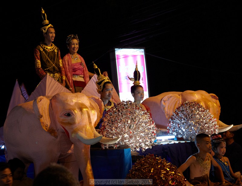 Loi Krathong (Floating Lantern) Festival, Chiangmai, Thailand