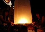Loi Krathong (Floating Lantern) Festival, Chiangmai, Thailand