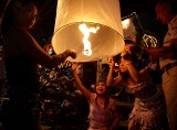 Loi Krathong (Floating Lantern) Festival, Chiangmai, Thailand