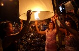 Loi Krathong (Floating Lantern) Festival, Chiangmai, Thailand
