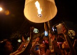 Loi Krathong (Floating Lantern) Festival, Chiangmai, Thailand