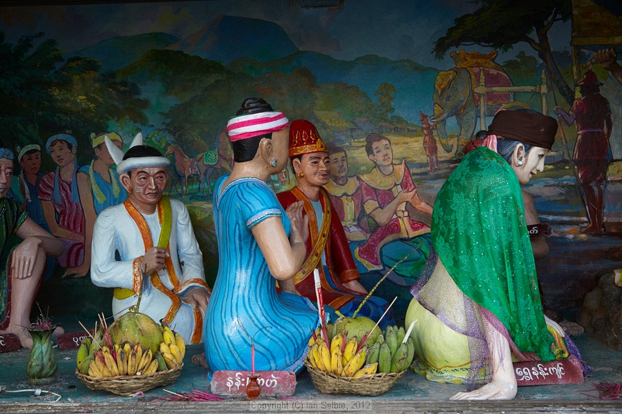 Golden Rock, Myanmar, 2012